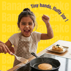 Banana Pancake Mix | Whole Wheat, Sprouted Ragi & Oats | 200g