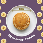 Banana Pancake Mix | Whole Wheat, Sprouted Ragi & Oats | 200g