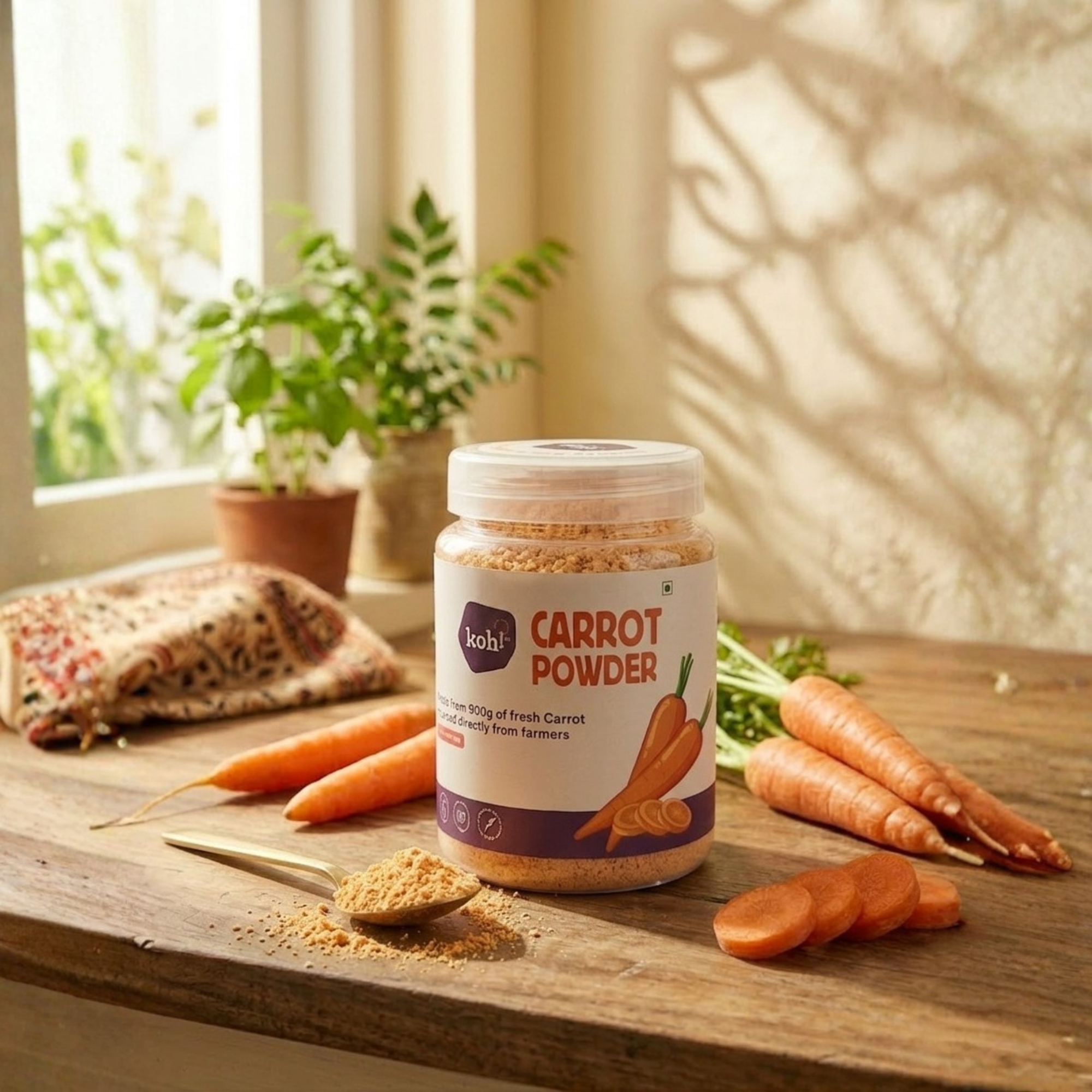 Colour Starter Kit — Beetroot & Carrot Powders | 100g x 2