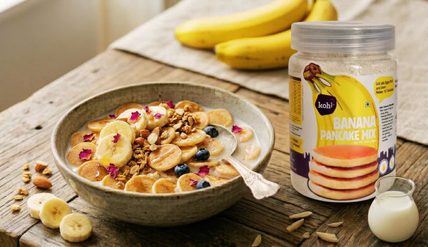 Banana Mini Pancake Cereal