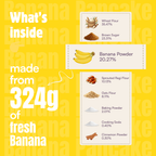 Banana Pancake Mix | Whole Wheat, Sprouted Ragi & Oats | 200g