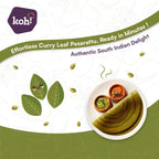 Curry Leaf Pesarattu Mix | Sprouted Moong Dal | 200g