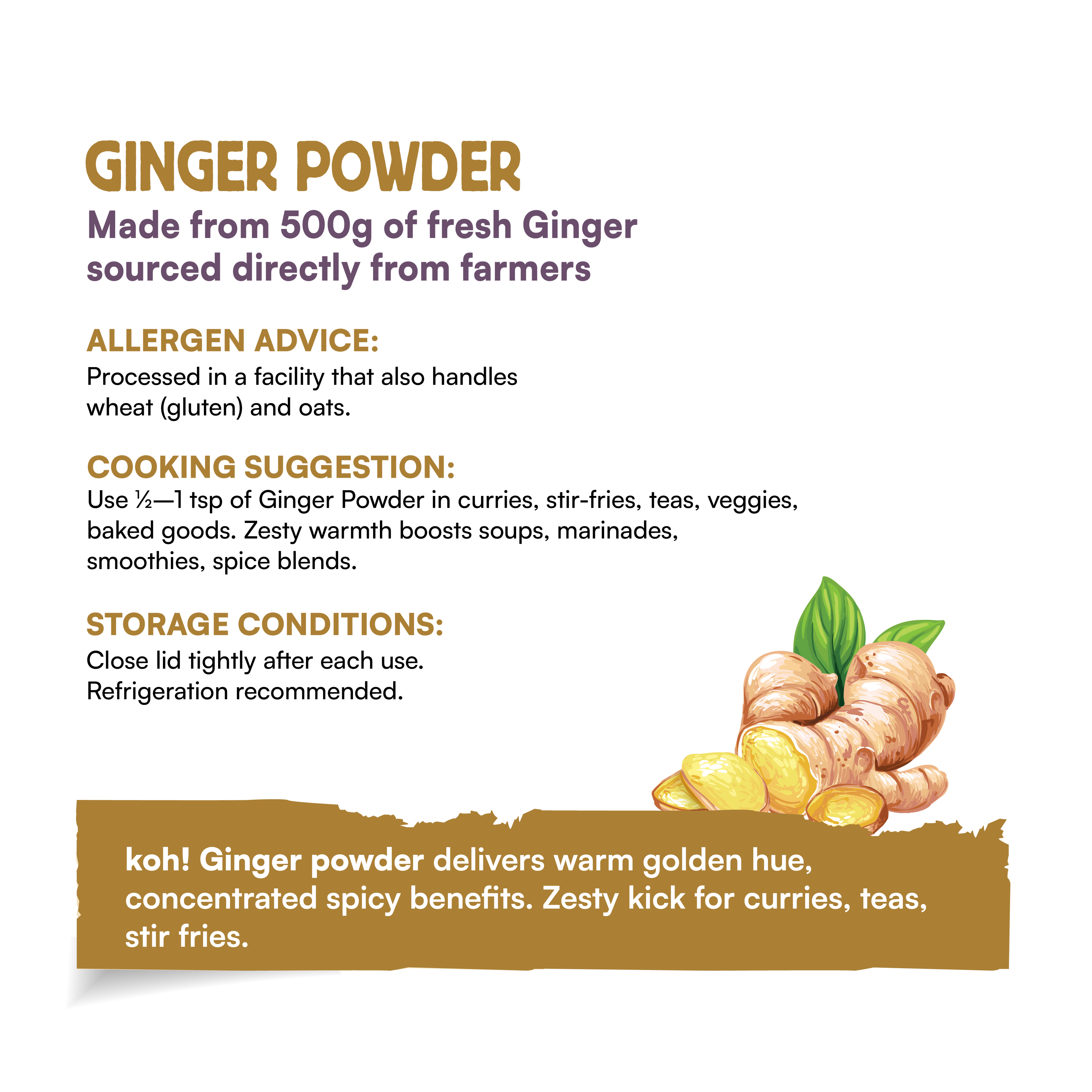 Ginger Powder | 100g