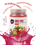 ABC Mix + Ginger | Amla, Beetroot, Carrot & Ginger Blend | 100g
