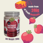koh! Beetroot Pancake Mix | Whole Wheat, Sprouted Ragi & Oats | 200g