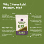 Spinach Pesarattu Mix | Sprouted Moong Dal | 200g