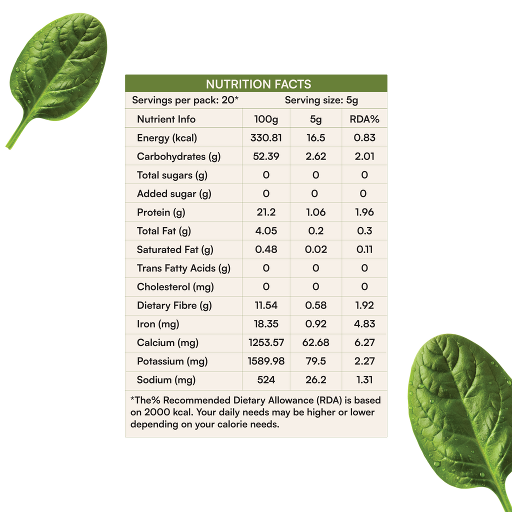 Spinach Powder | 100g