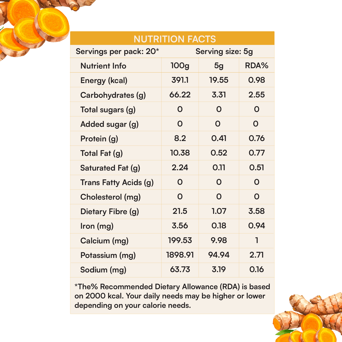 koh! Turmeric Powder | 100g